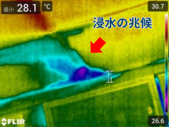 和室天井の雨漏りの兆候